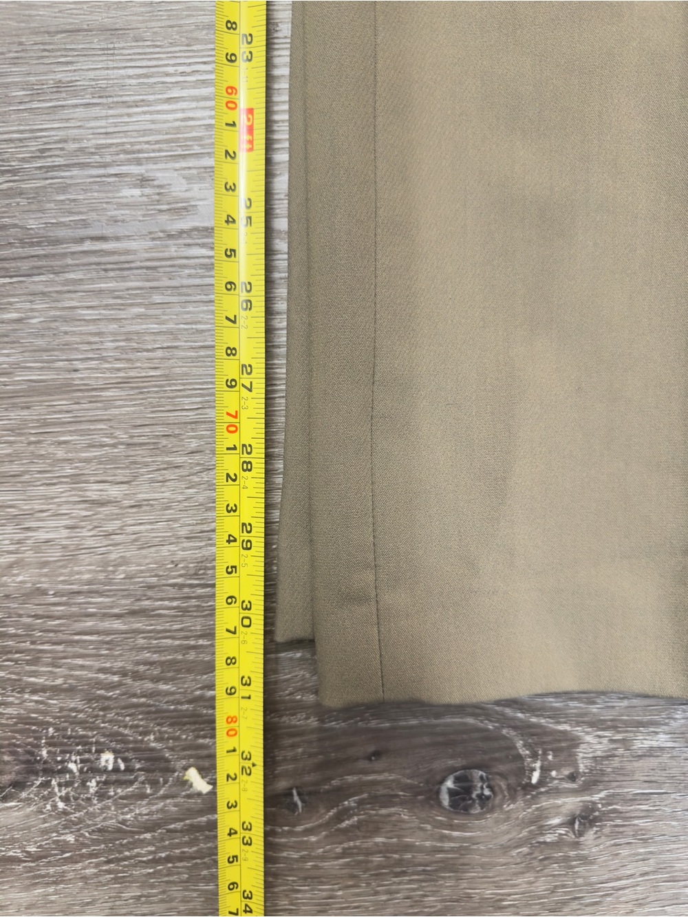 Zara Straight-Leg Trousers in Khaki - Picture 8 of 10